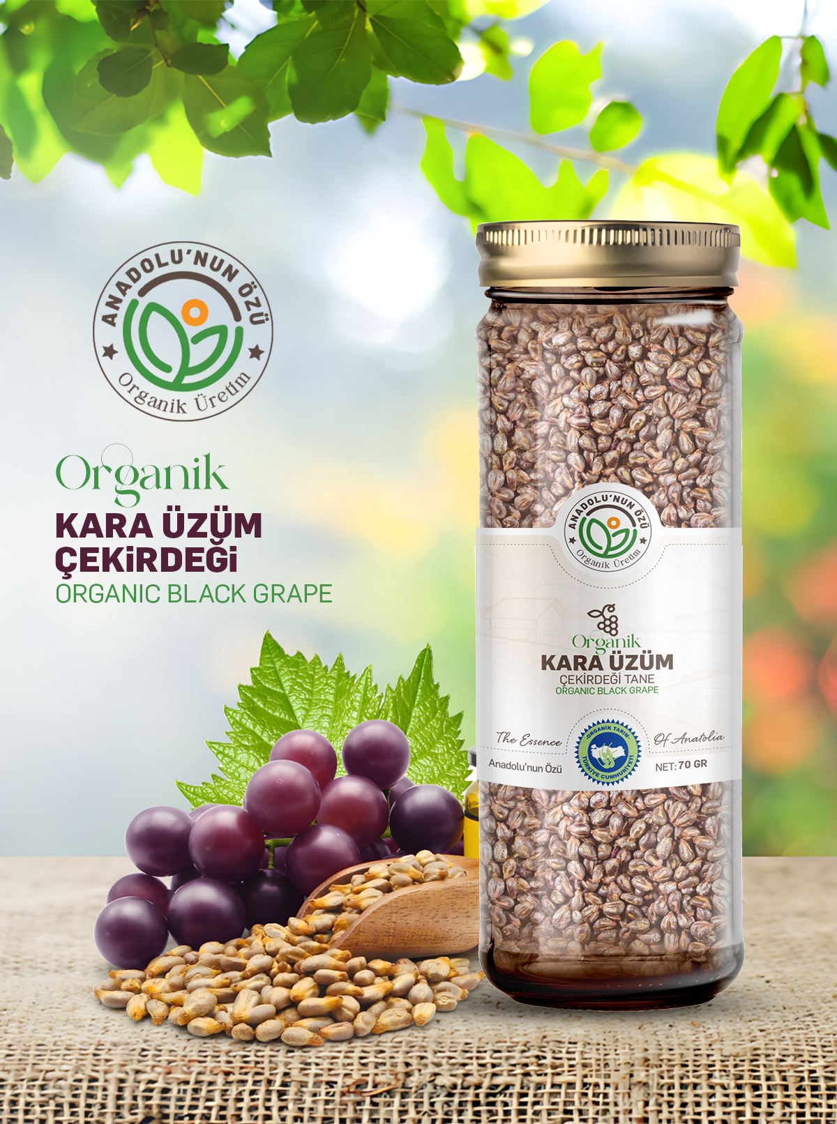 Organik%20Karaüzüm%20Çekirdeği%20(Tane)