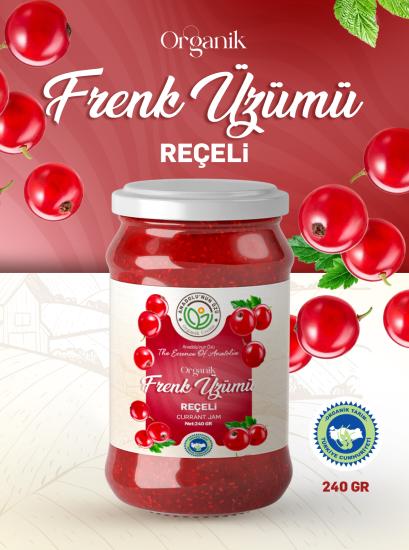 Organik Frenk Üzüm Reçeli 