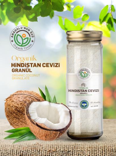 Organik Hindistan Cevizi Granül