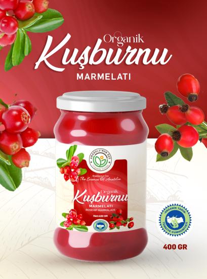 Organik Kuşburnu Marmelatı 